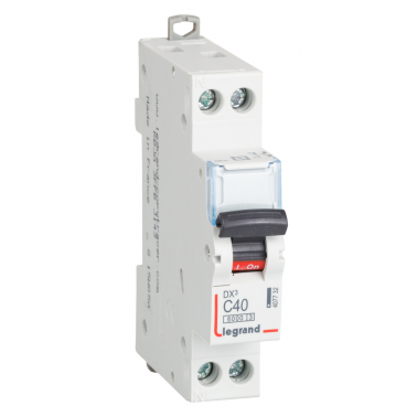 407732 INTERRUPTOR MAGNETOTERMICO I+N 40A 1 MODULO LEGRAND