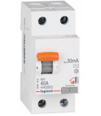 402057 DIFERENCIAL 2P 40A 30mA LEGRAND