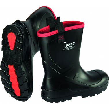 BOTA TROYA NO EPI PU T-44 NEGRO