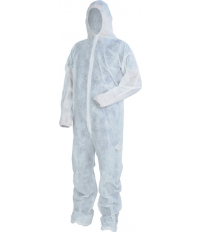 BUZO DESECHABLE POLIP.SHEER-PRO T-M BCO