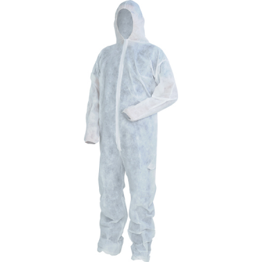 BUZO DESECHABLE POLIP.SHEER-PRO T-XL BCO