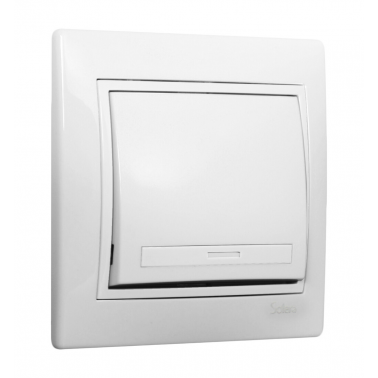 ERP03U PULSADOR CAMPANA BLANCO SERIE EUROPA
