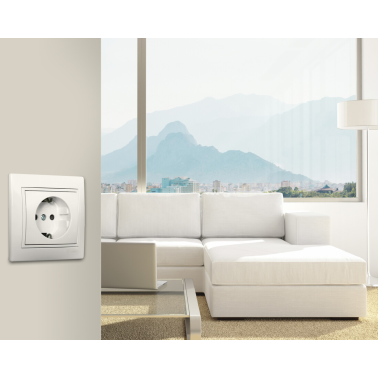 ERP73U MARCO DE 3 ELEMENTOS BLANCO SERIE EUROPA