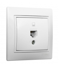 ERP88U TOMA DE DATOS RJ45 CAT6 BLANCA SERIE EUROPA