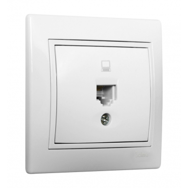 ERP88U TOMA DE DATOS RJ45 CAT6 BLANCA SERIE EUROPA