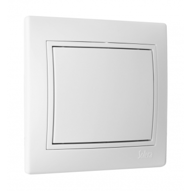 ERP75U TAPA CIEGA BLANCA SERIE EUROPA
