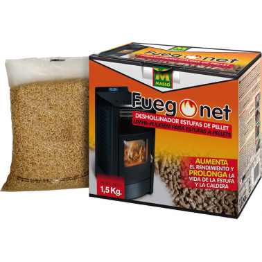 DESHOLLINADOR FUEGO NET PELLETS 1,5KG