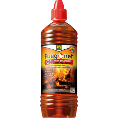 GEL PARA ENCENDIDO FUEGO NET 1000ML