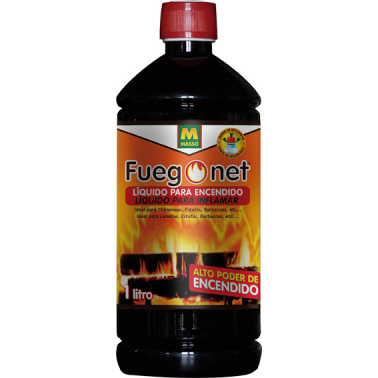 LIQUIDO PARA ENCENDIDO FUEGO NET 231198 1000ML