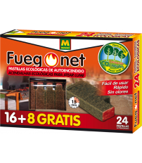 PASTILLAS DE AUTOENCENDIDO FUEGO NET