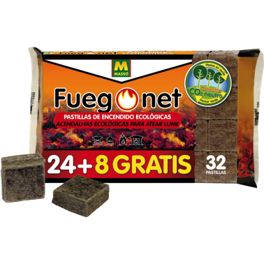 PASTILLAS ECOLOGICAS FUEGO NET