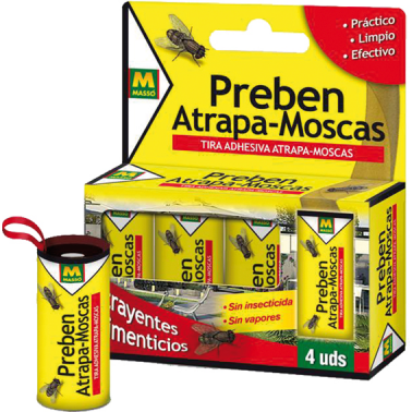 PREBEN TIRAS ATRAPA-MOSCAS 4PZ