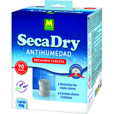 RECAMBIO ABSORB. HUM.231759 P3 TAB.450GR