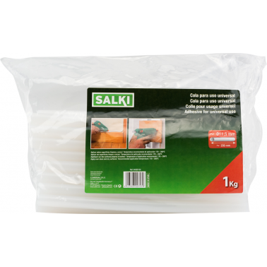 BARRA PARA PISTOLA ENCOLAR 12MM 2,5KG TRANSPARENTE