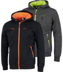 CHAQUETA WORKSHELL S9482 GRIS/AMA.T-S