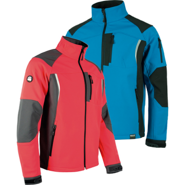 CHAQUETA WORKSHELL S9495 CELES/NGR T-L