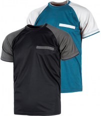 CAMISETA M/CORTA WF1016 AZAFATA/GRIS T-S