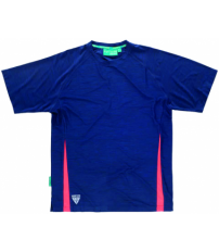 CAMISETA M/CORTA WF2716 MARINO/ROJO M