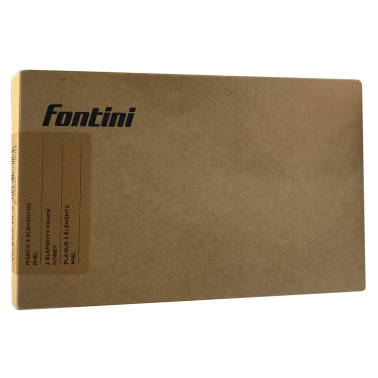 30-802-19-2 PEANA MADERA MIEL 2 ELEMENTOS FONTINI