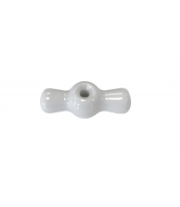 30-967-17-1 LAZO PORCELANA BLANCA + TORNILLO PATIN