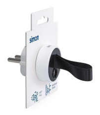 CL612201 CLAVIJA AEREA SALIDA FRONTAL CON ASA 16A 250V SIMON BRICO