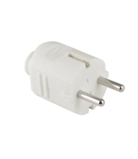 CL107509 CLAVIJA AEREA SALIDA RECTA Y TTL BLANCA 16A 250V SIMON BRICO