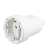 CL524108 BASE AEREA GOMA BLANCA 16A 230V SIMON BRICO