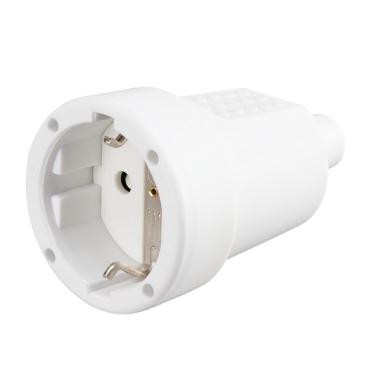 CL524108 BASE AEREA GOMA BLANCA 16A 230V SIMON BRICO