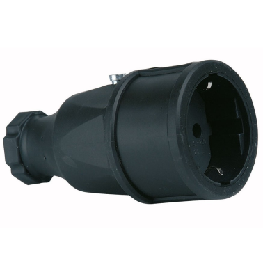 CL524610 BASE AEREA 100% GOMA NEGRA IP44 16A 250V SIMON BRICO