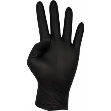 GUANTE EXTREME T-XL DES.NITRILO NGR C100