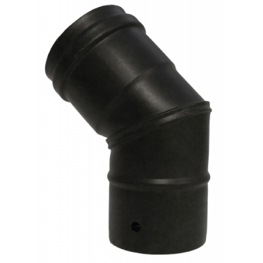 CODO DEKO PELLET 45º 80MM