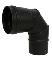 CODO DEKO PELLET 90º 80MM