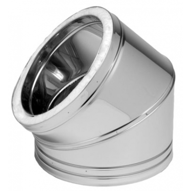 CODO DINAK DP INOX 304 45º 200MM