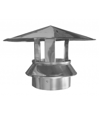 SOMBRERETE DP INOX 304 C/ABRAZ.30X125MM