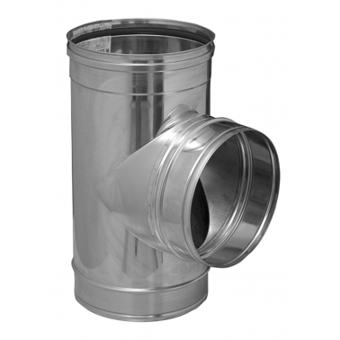 TE SP/SW INOX 304 90º 125MM