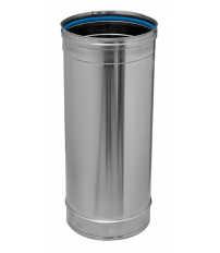 TUBO SP/SW INOX 304 430X100MM C/JUN.SILI