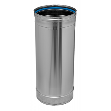 TUBO SP/SW INOX 304 430X100MM C/JUN.SILI