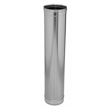 TUBO DINAK SIMPLE PARED/SW INOX 304 930X120MM