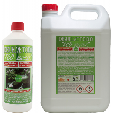 DISOLVENTE ECOLOGICO ECO-SOLVENT 1L.PLAS
