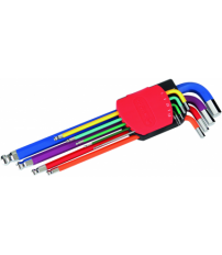 JUEGO LLAVES ALLEN HEXAGONALES DOGHER COLORES 605-069 9 PIEZAS