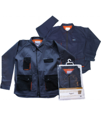 CAZADORA BICOLOR AVANT TALLA-S GRIS/NEGRO