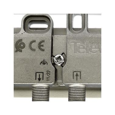 519604 REPARTIDOR 4 DIRECCIONES 9dB TELEVES