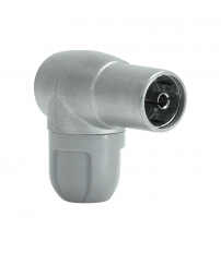 4131 CONECTOR ACODADO TV BLINDADO HEMBRA TELEVES