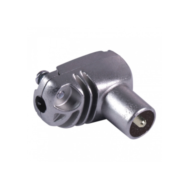 413210 CONECTOR ACODADO TV BLINDADO EASYF MACHO