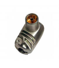 413301 CONECTOR ACODADO TV BLINDADO EASYF HEMBRA
