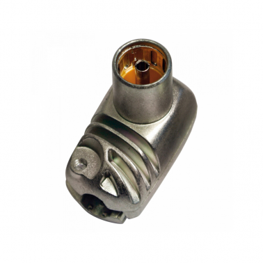 437501 BL CONECTOR ACODADO TV BLINDADO EASYF HEMBR