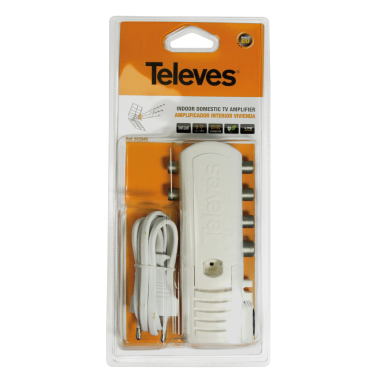 552920 AMPLIFICADOR VIVIENDA MATV. 1E-4S+TV TELEVES