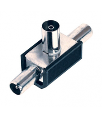 2600908 CONECTOR ADAPTA TV TRIPLE 2 MACHOS/HEMBRA GSC