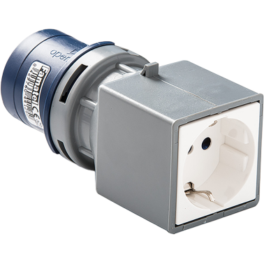 ADAPTADOR CLAVIJA 2P+T BASE 2P+TTL IP54