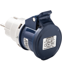 ADAPTADOR CLAVIJA 2P+TTL BASE 2P+T IP54